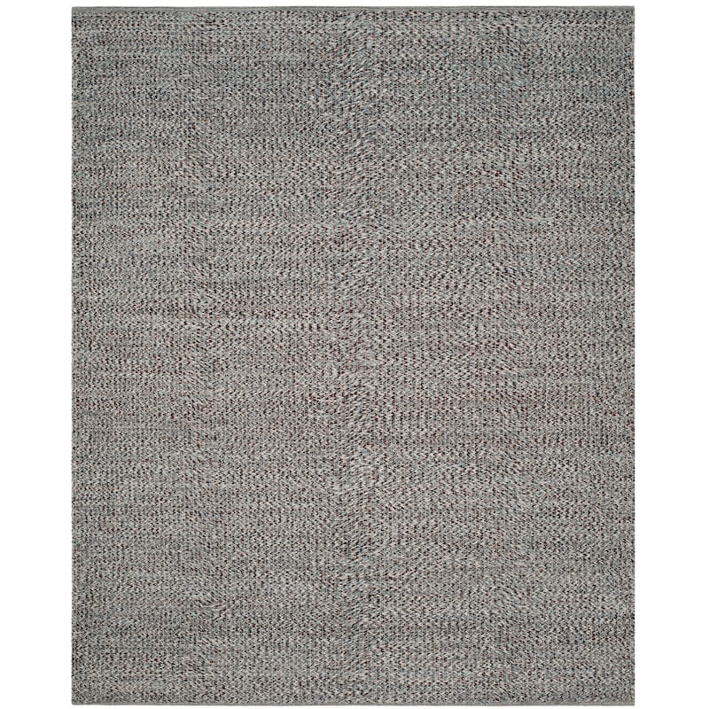 SAFAVIEH, Handmade Flatweave Montauk Gyrithe Casual Cotton Rug - 8' x 10' - Blue/Multi