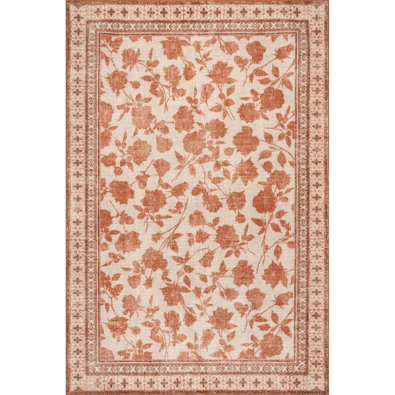 Padma Lakshmi Botanica Hand-Tufted Botanical Wool-Blend Rug