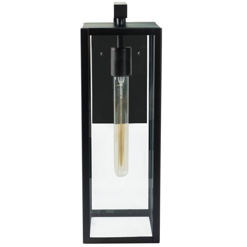 Elk Home Capture Matte Black 1 Light Outdoor Wall Sconce