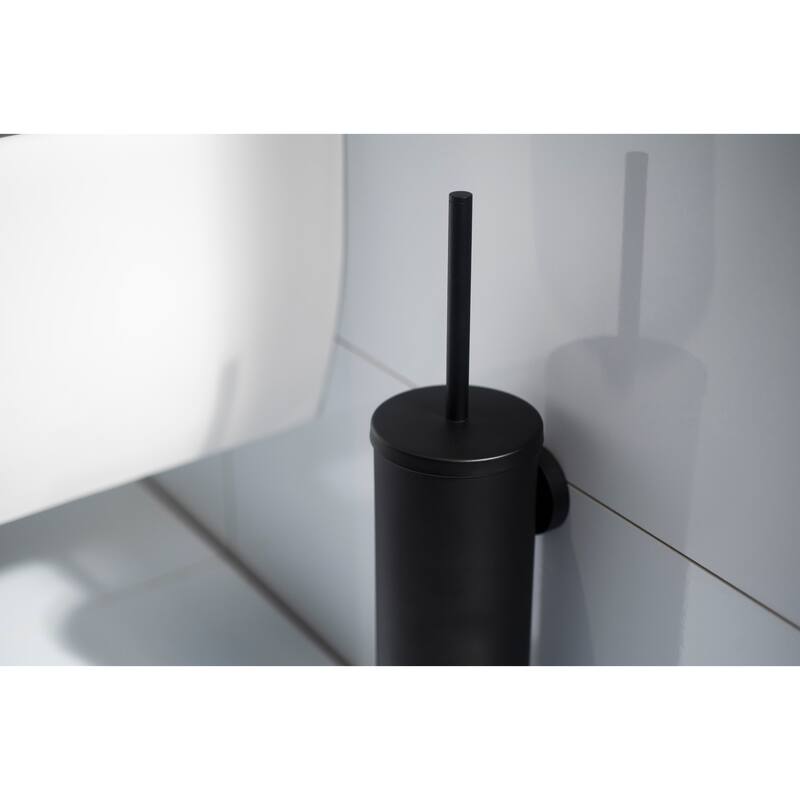 Kosmos Toilet Brush Holder Black
