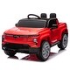 preview thumbnail 62 of 77, Licensed 24V Kids Chevrolet Silverado EV Ride-On Car with Four-Wheel Suspension, Bluetooth, Music, Remote Control, and LED Light