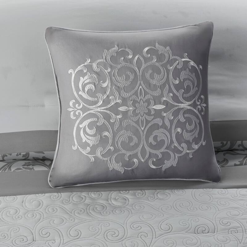 510 Design Lynda Embroidered 8 Piece Comforter Set
