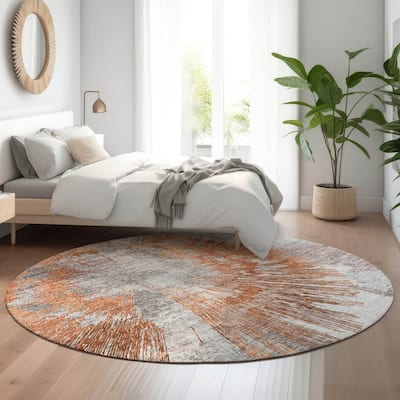 Premium Washable Super Soft Modern Burst Mayfield Rug