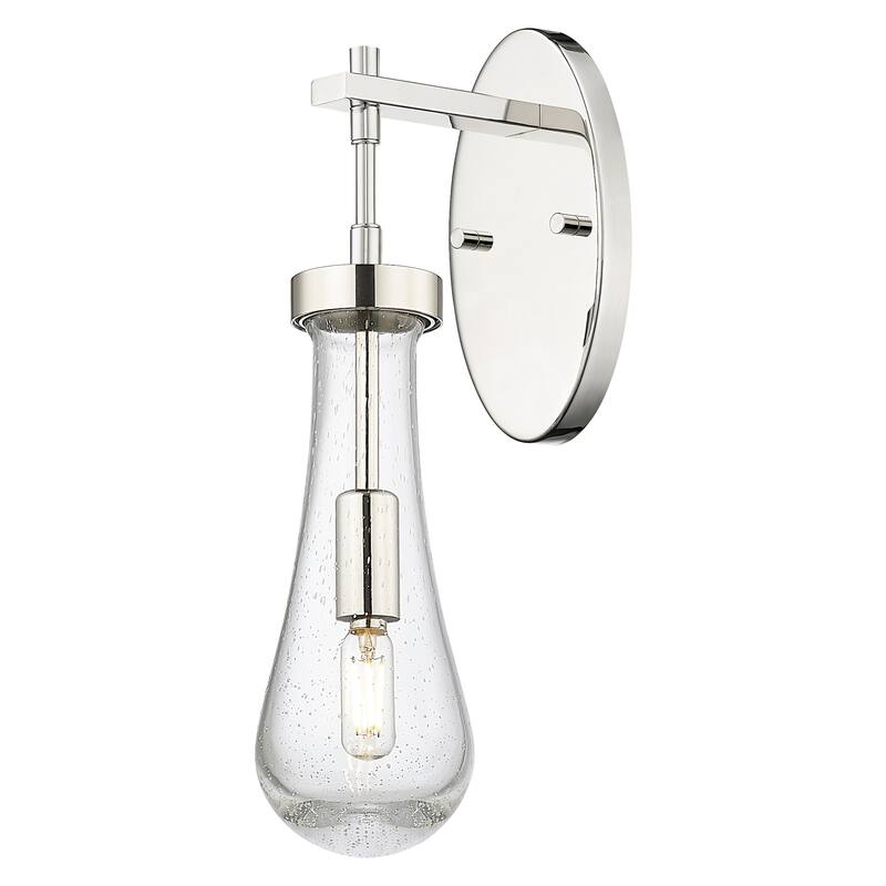 Innovations Lighting 451-1W-G451-4SDY Owego 16" Tall Bathroom Sconce - Polished Nickel