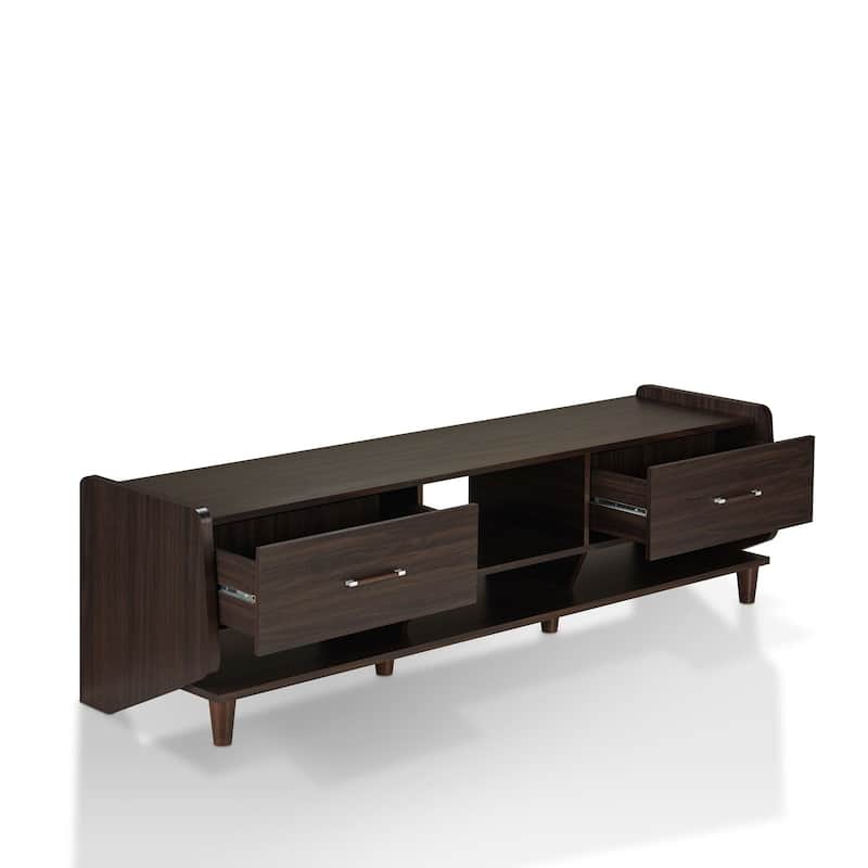 Vinas Mid-Century Modern 71-inch Multi-functional Storage TV Console by Carson Carrington