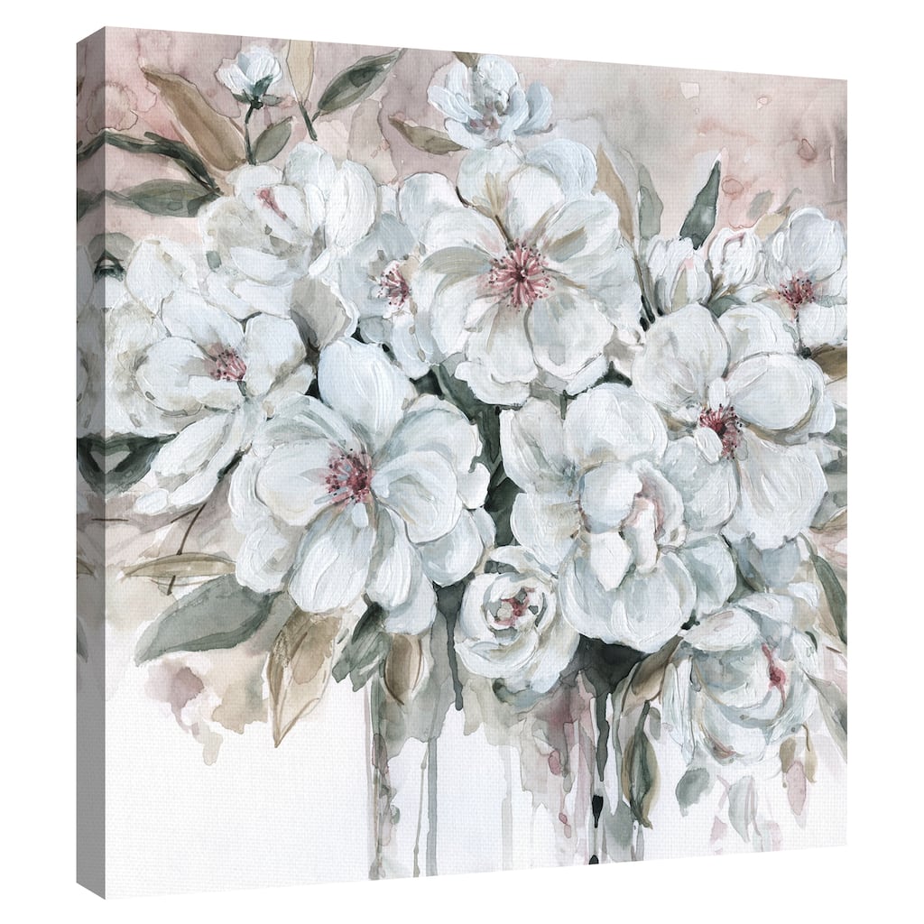 Blushing Bouquet by Carol Robinson Canvas Art Print