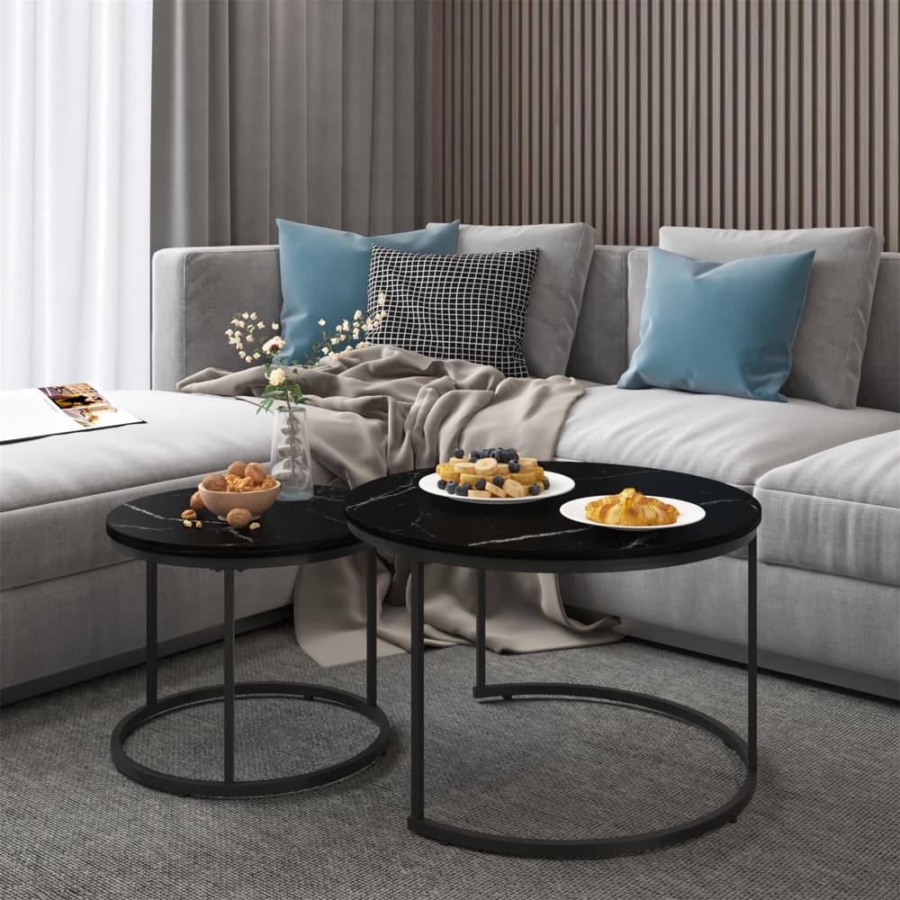 Nesting Coffee Table Set of 2