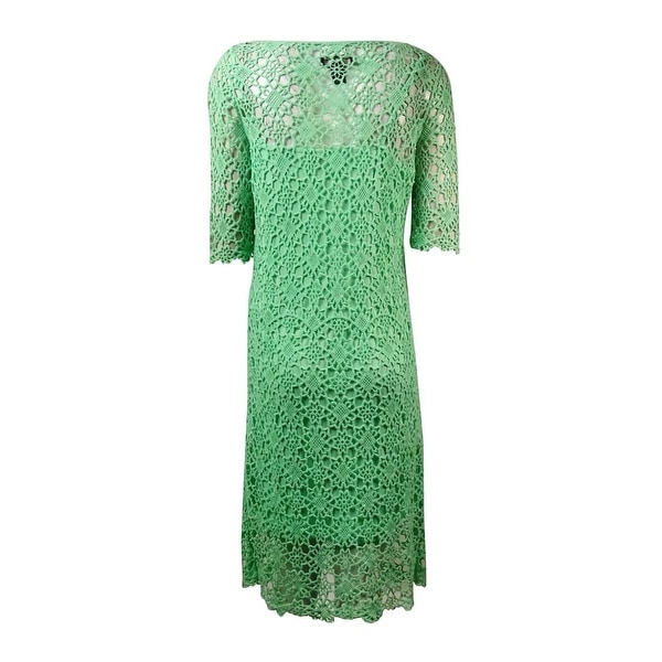 ralph lauren crochet dress