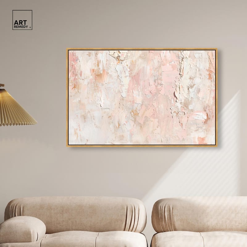 Impasto Layers Canvas by Art Remedy