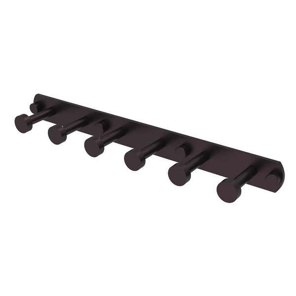 Allied Brass Fresno Collection 6 Position Tie and Belt Rack