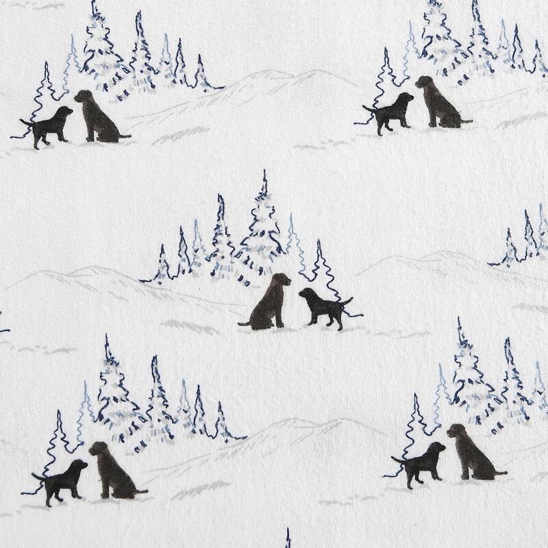 Eddie Bauer Printed Cotton Flannel Sheet Set