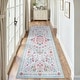 preview thumbnail 19 of 38, Garvee Vintage Mandala Floral Print Area Rug