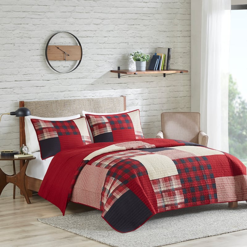 Woolrich Sunset Cotton Printed Pieced Quilt Mini Set