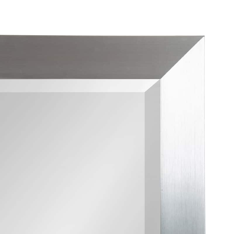 Kate and Laurel Cressna Rectangle Bathroom Wall Mirror