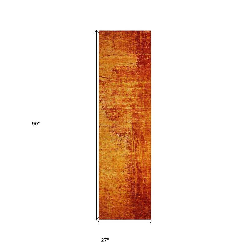 Almilo Artistic Abstract Weather Resistant Blended Style Outdoor Rug