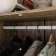 preview thumbnail 32 of 72, Rattan-Accented Wardrobe - Spacious Clothing Organizer with Style