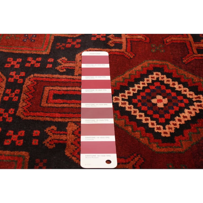 Teimani Burgundy Rug 2'11" x 4'8" - 2'11 x 4'8