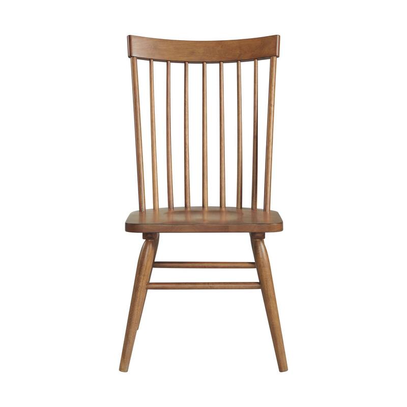 Vantage Wooden Dining Chair, Ornate Spice Acacia (Set of 2)