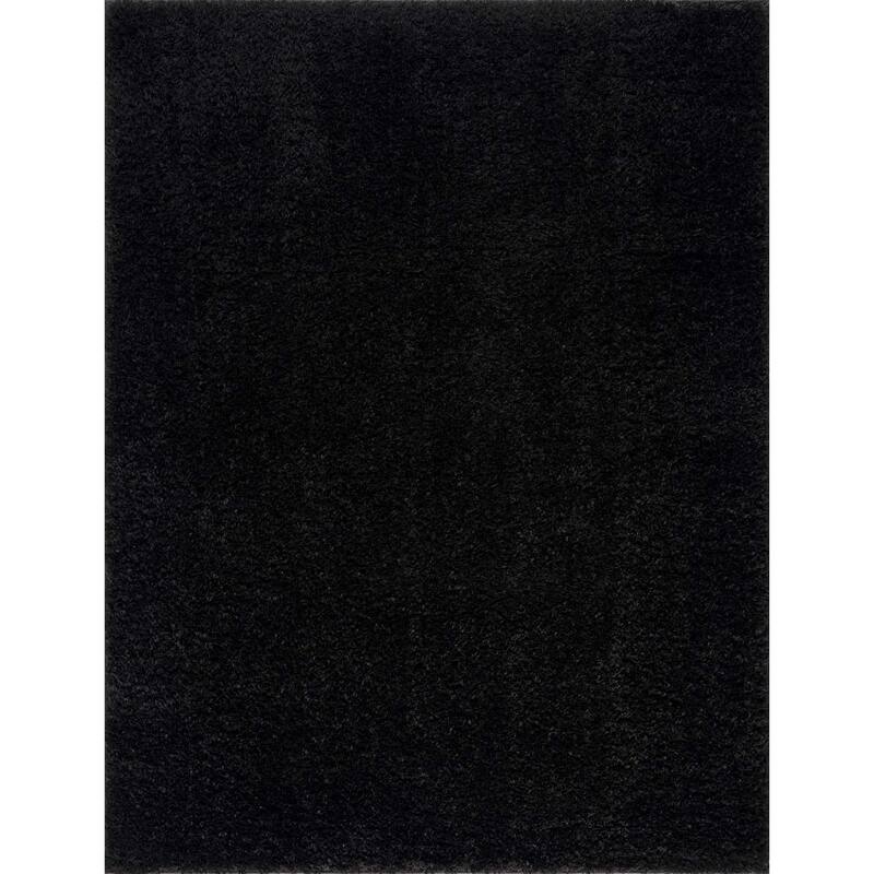 Faina Machine Washable Fluffy Carpet Solid Shag Plain Area Rug