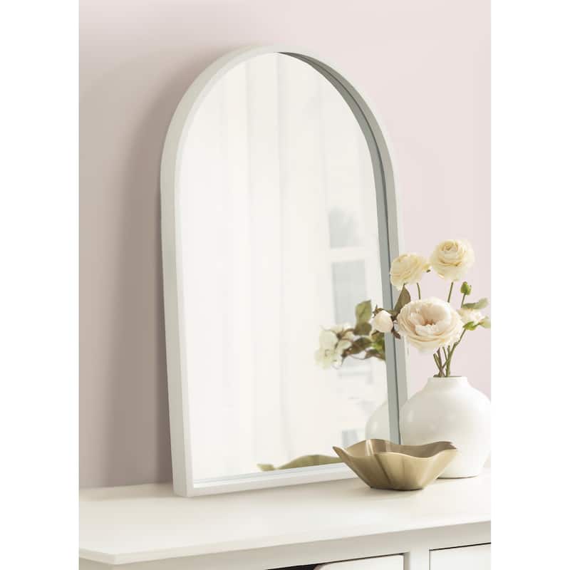 Kate and Laurel Travis Arch Framed Wall Mirror