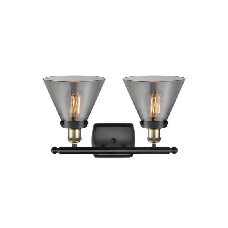 Innovations Lighting Ballston Urban Cone - 2 Light 18" Bath Vanity Light