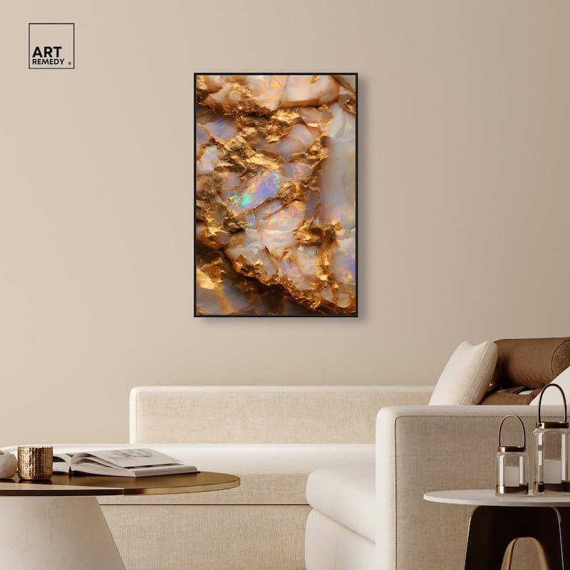 Mythic Gleam Canvas by Art Remedy