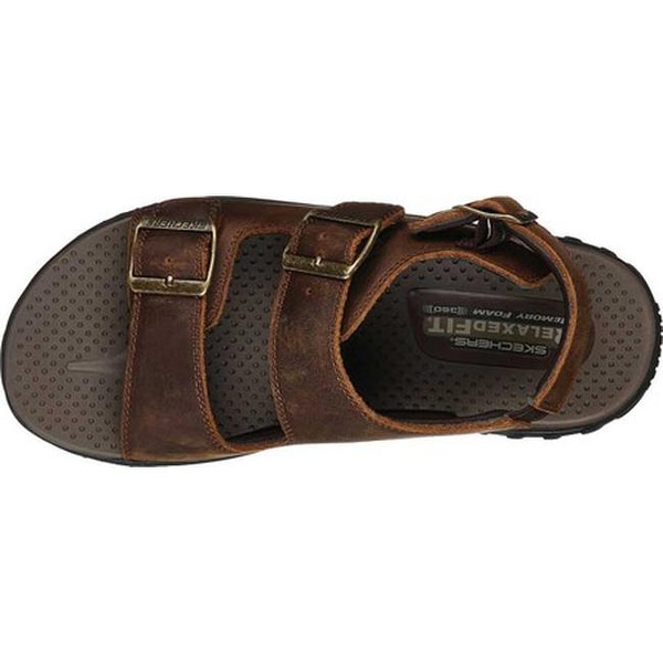 skechers reggae mens brown
