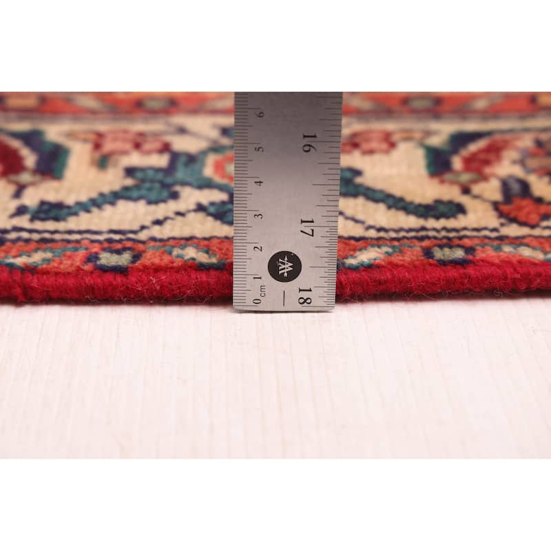 ECARPETGALLERY Hand-knotted Andelz Navy Wool Rug - 3'3 x 13'9