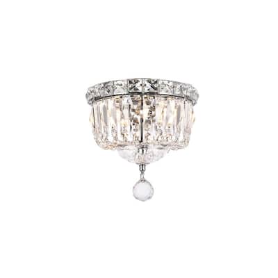 Somette 2-light 8-inch Chandelier