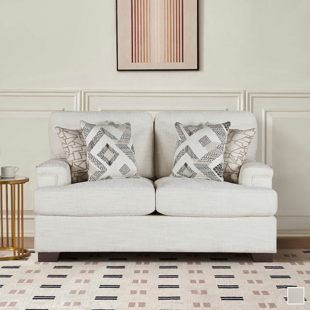 Osiria Chenille Living Room Loveseat
