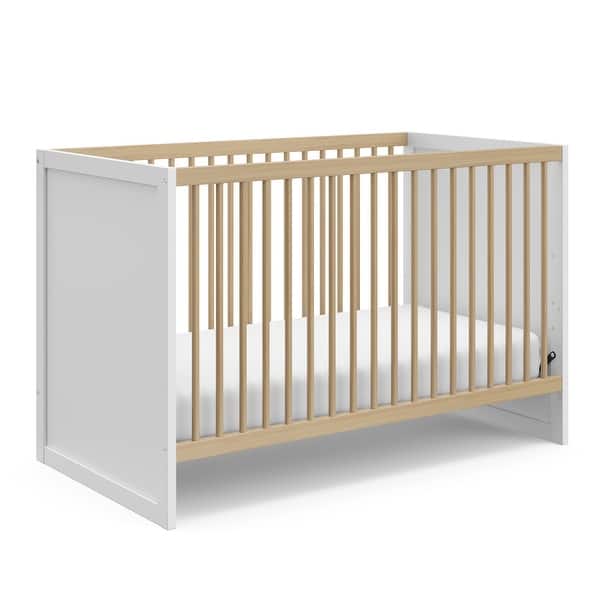 slide 2 of 11, Storkcraft Calabasas 3-in-1 Convertible Crib - N/A White/Driftwood