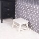 preview thumbnail 2 of 8, Butler Melrose White Step Stool