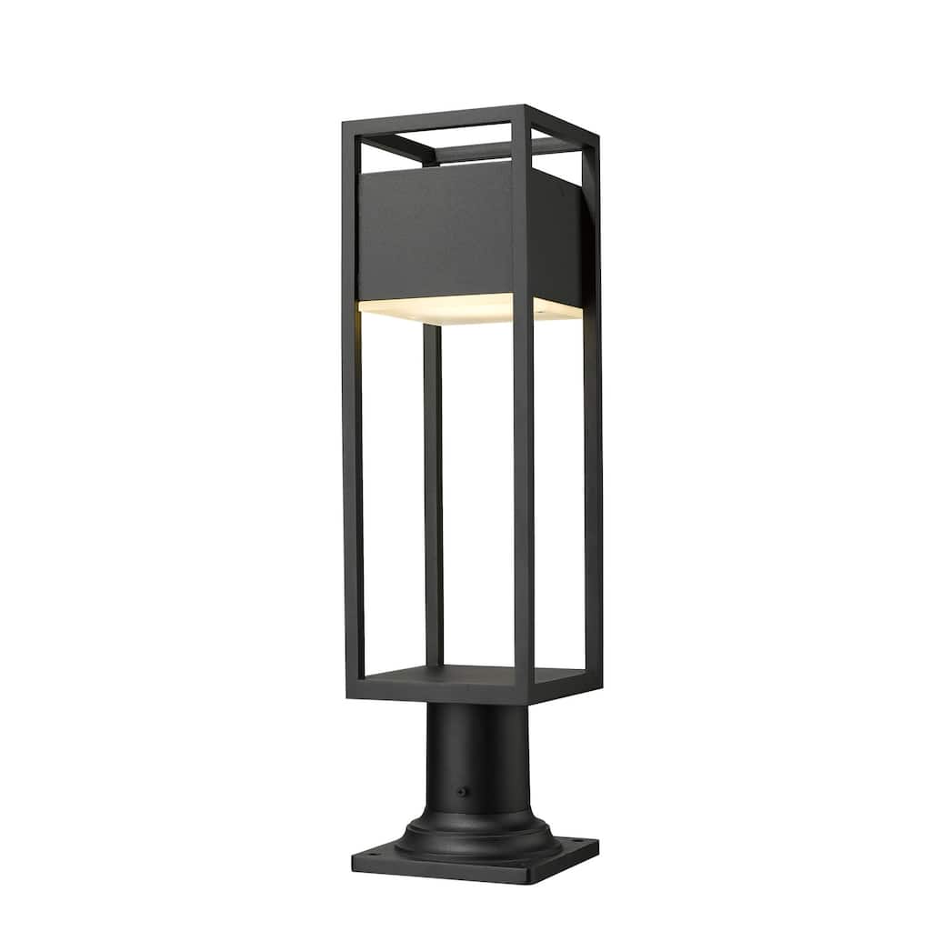 Z-Lite Barwick 23" Tall LED Outdoor Pier Mount Post Light