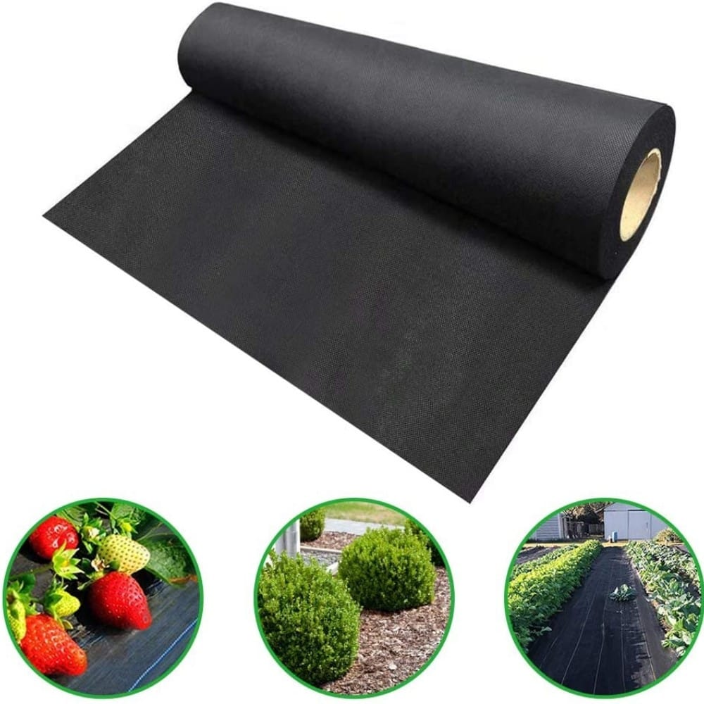 Agfabric 4 ft. x 100 ft.NonWoven Weed Barrier Fabric for Gardening Mat