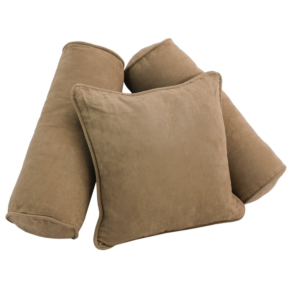 Blazing Needles Microsuede Pillow Package (Set of 3)