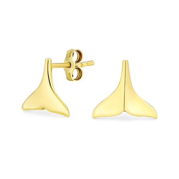 Mermaid Gold Fin Earrings SALE