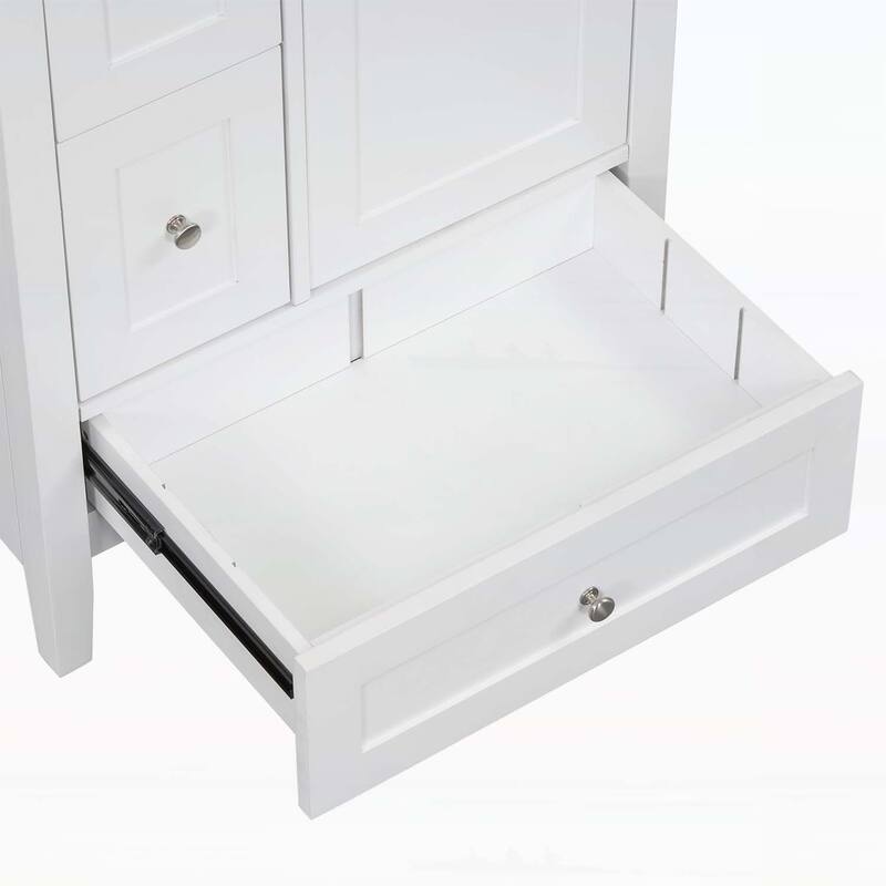 24-Inch Bathroom Vanity with Storage,Adjustable Shelf