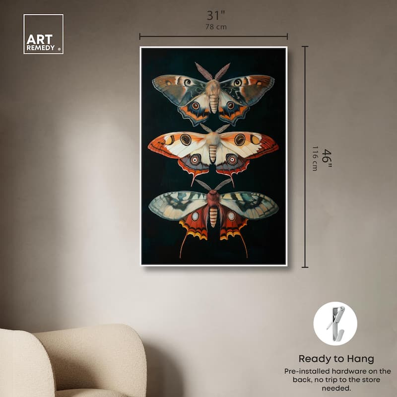 Void's Vivid Visitors Canvas by Art Remedy