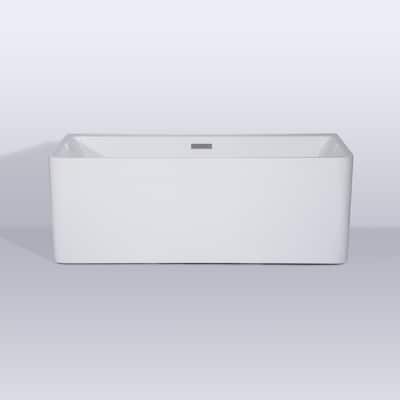 Repose 59" Acrylic Soaking Tub - Rectangle - 28D x 59W x 23H