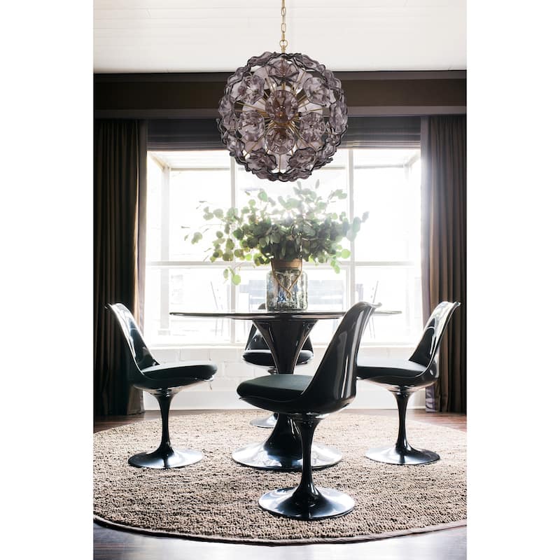 Crystorama Lighting Group ESM-4006 Esme 9 Light 23" Wide Sputnik