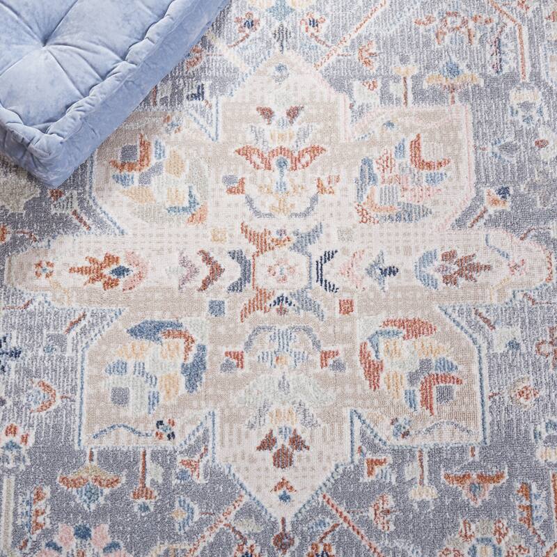 SAFAVIEH Blair Machine Washable Malakah Slip Resistant Rug