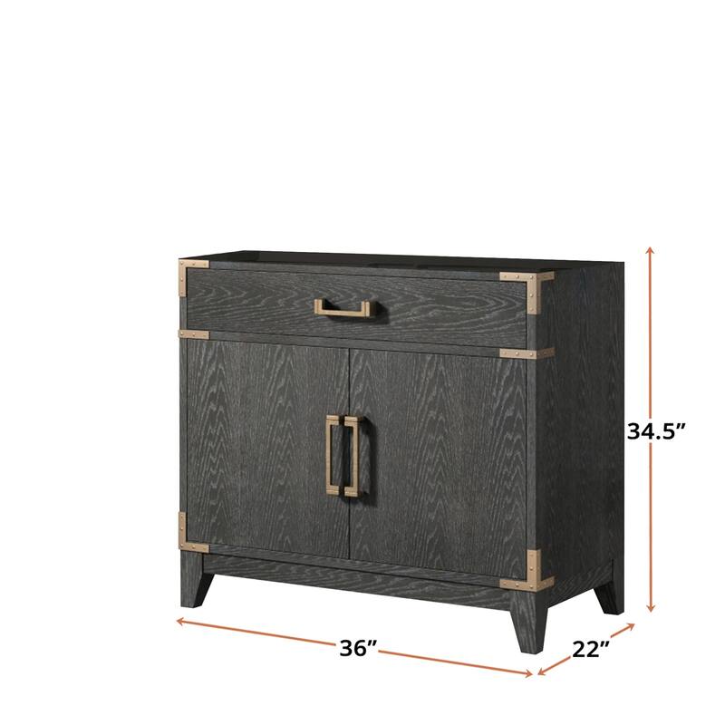 Laurel Bath Vanity No Top, No Faucet, No Mirror