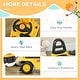 preview thumbnail 6 of 5, Ride On Excavator Pull Cart, Kids Digger Ride on Truck with Horn, Under Seat Storage, Sit and Scoot Pretend Play Toy