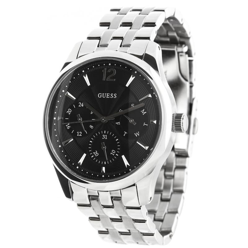 Guess Men's Asset Black Dial Watch - W0474G1 - 6 (36)