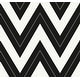 preview thumbnail 1 of 1, Seabrook Designs Simonette Chevron Faux Unpasted Wallpaper 27 in. W x 27 ft. L - Onyx & Ivory