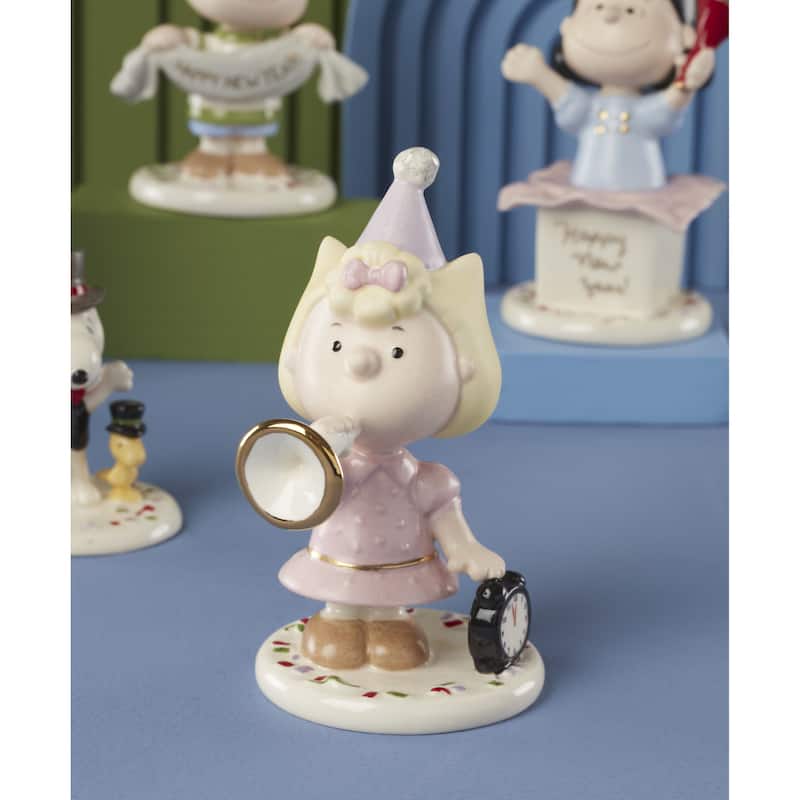 Lenox PEANUTS 5-piece Happy New Year 5-piece Figurine Set by Lenox