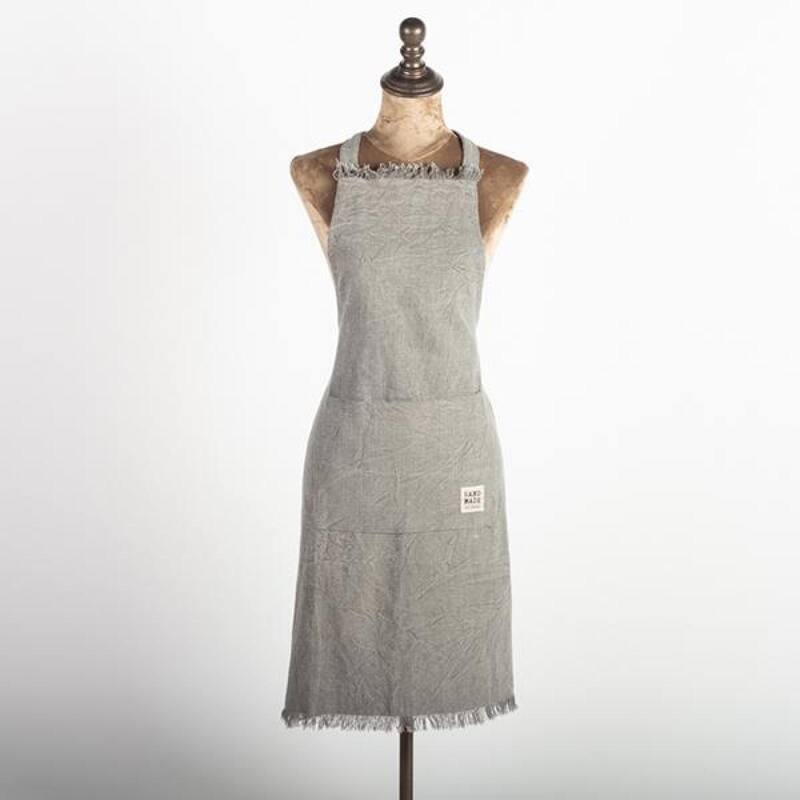 Stone Washed Gray Apron