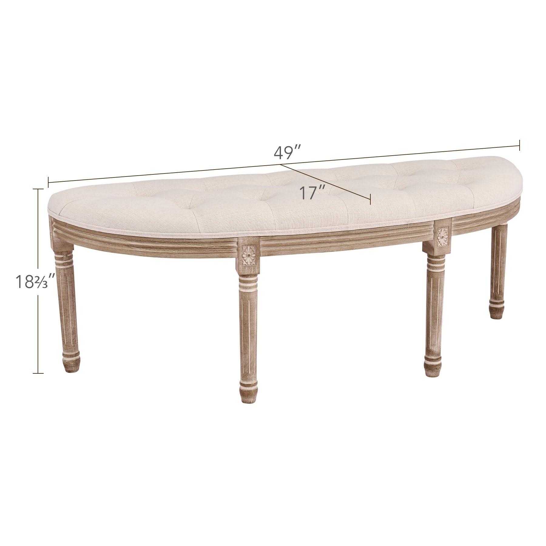 Half bench dining table deals