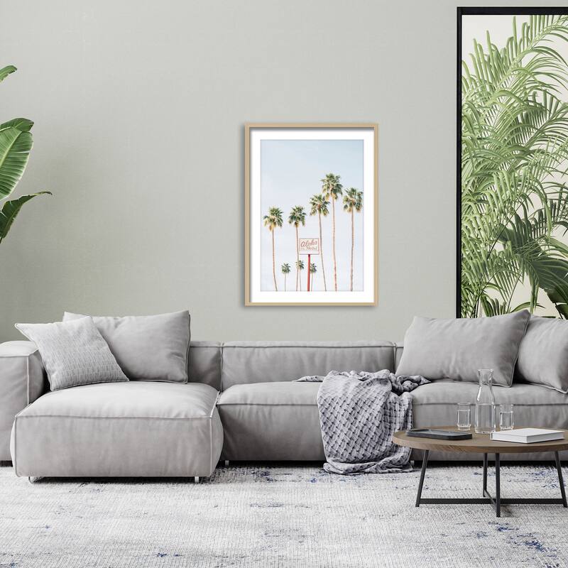 "Aloha Hotel" Framed Print Wall Art by Kathrin Pienaar