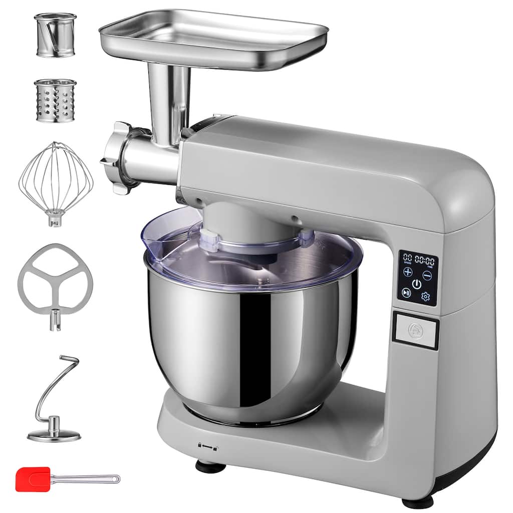 Stand Mixer Dough Hook, Flat Beater, Whisk, Scraper, Grinder, Stuffer, Slicer